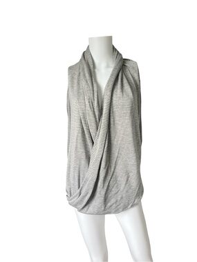 Lululemon Iconic Wrap Heathered Medium Grey Heathered Light Grey Womens Size 6